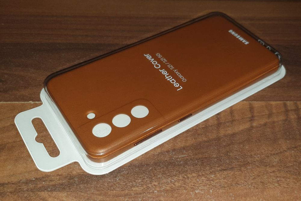 Husa piele originala Samsung Leather Cover Galaxy S21 5G G991