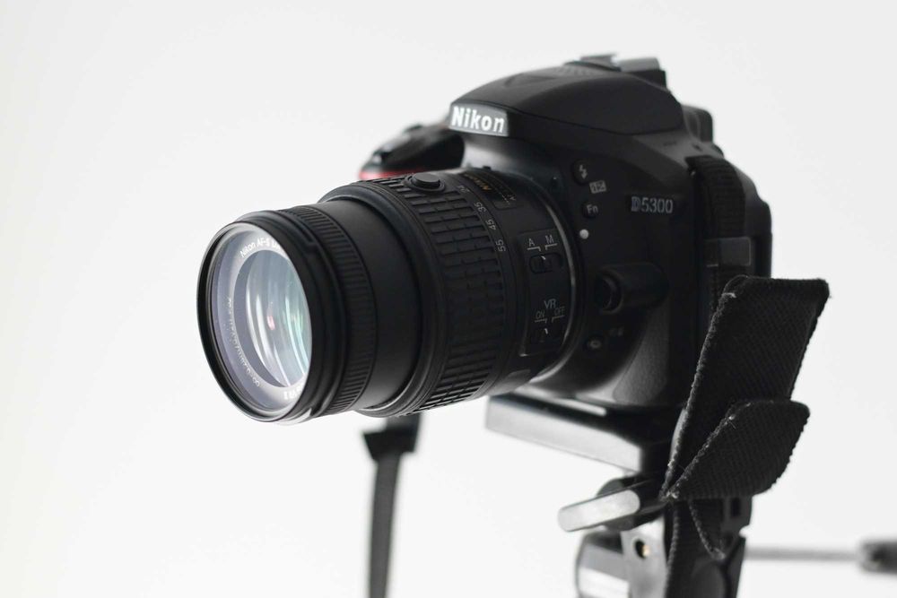 Aparat foto DSLR Nikon D5300, Obiectiv AF-P 18-55mm