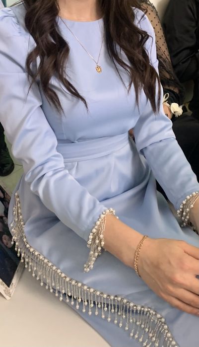 Вечернее платье ручной работы