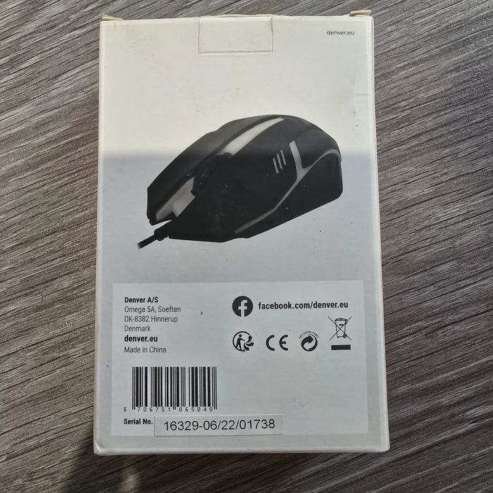 Мишка и слушалки Denver