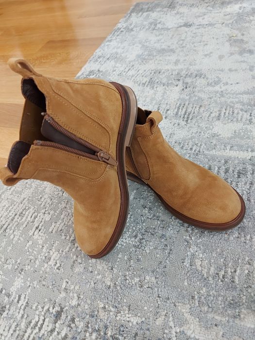 Ghete Zara piele, marime 30