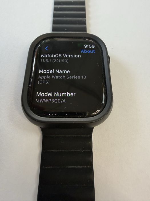 Apple watch s10 64gb gps 46mm 100% батерия!Перфектен!