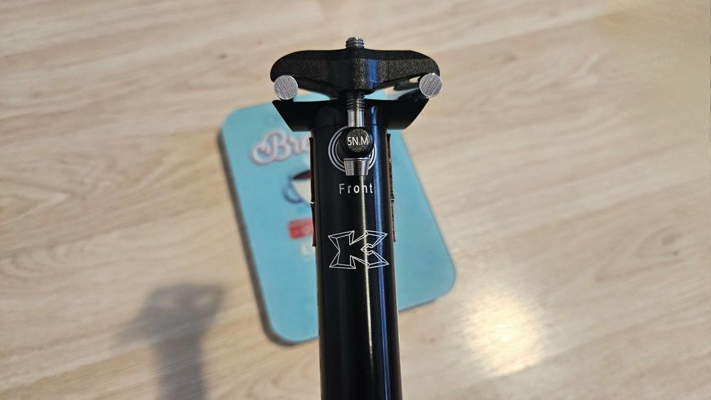 Tijă șa KCNC Ti Pro Lite 8000 - 27,2mm/350mm