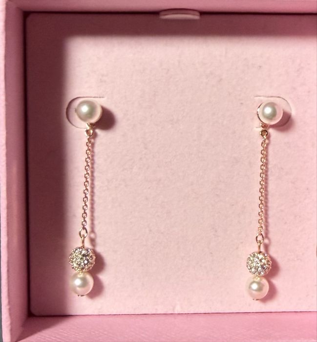 НОВО!!! Дамски обеци Swarovski Matrix Drop Earrings