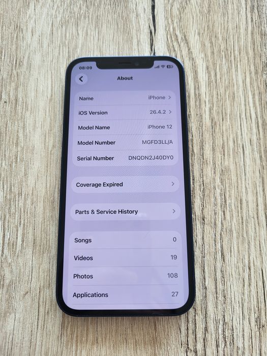 iPhone 12 128gb 90%