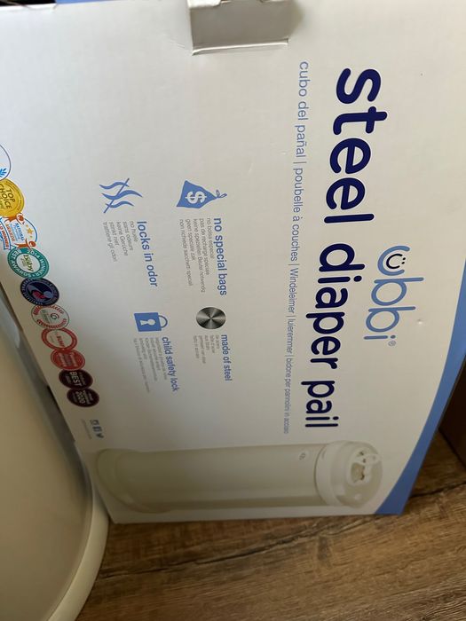 Контейнер за памперси Ubbi steel diaper peil