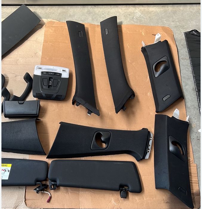 Plafon interior mp BMW f06 f15 x5 negru complet