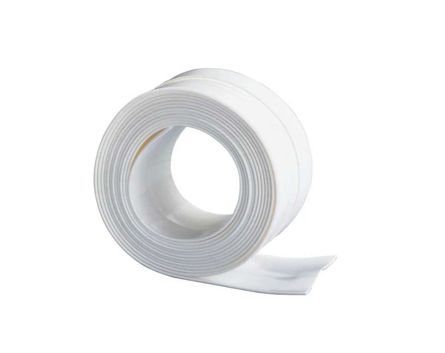 Bandă autoadezivă pentru etanșare baie WENKO – 3,5 m x 5 cm – Nouă