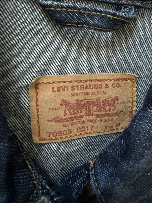 Geaca de Blugi LEVIS Trucker Made in USA Dama Femei | Marime M