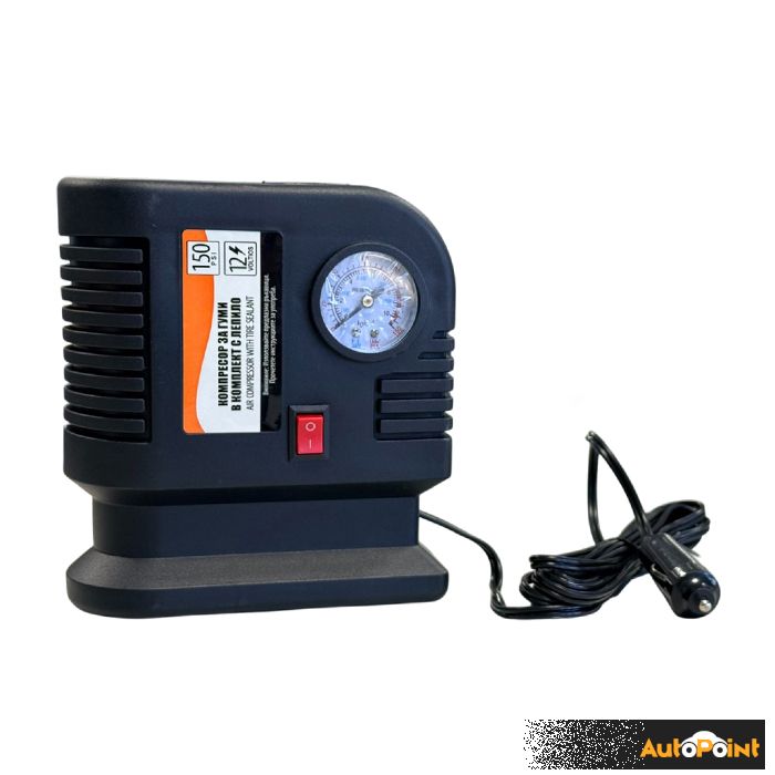 Компресор за гуми с лепило 12V - 60800