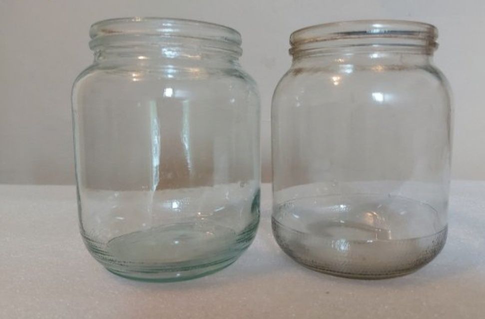 Буркани с винтови капачки- 0.25 евро /бр.