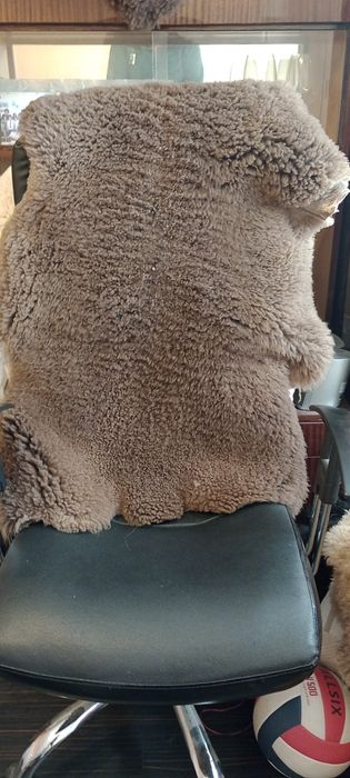 Обработена агнешка кожа - за Постелки/Декорация