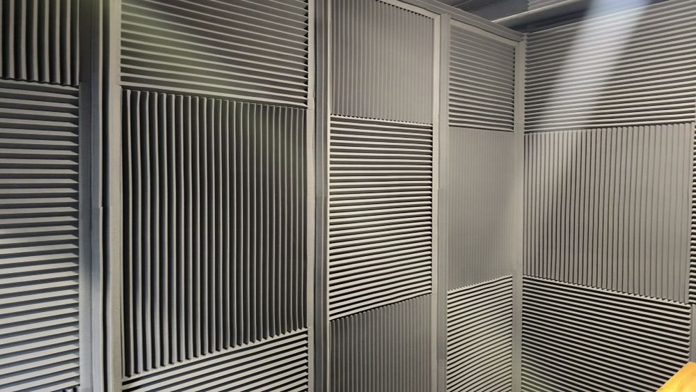 Акустический поролон звукопоглощения эхо шум