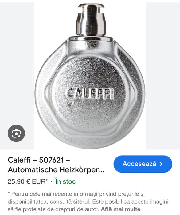 Vand dop pt aerisire cu supapa stanga/dreapata