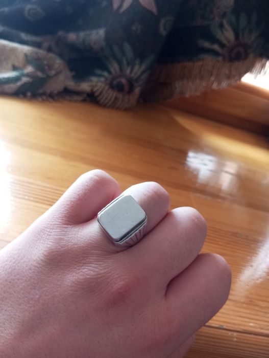 Перстен мужской серебро