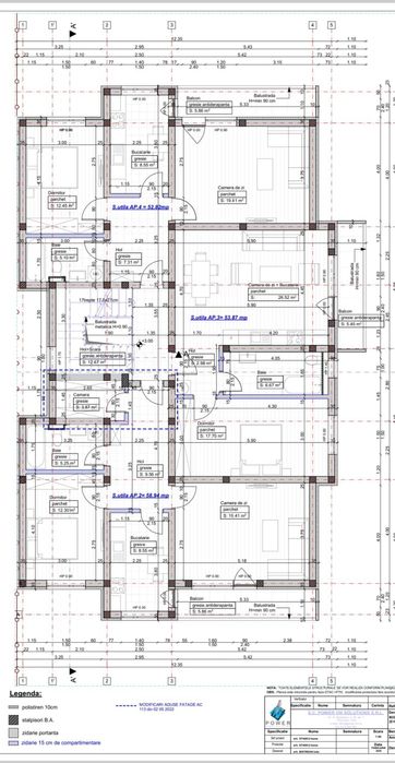Vând apartamente cu 2 si 3  camere proprietar