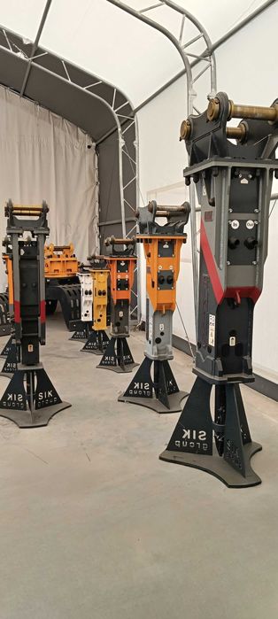 Ciocan Hidraulic pentru mini excavator SI excavator – Compatibil cu orice sistem de prindere