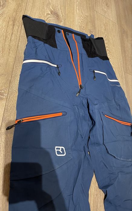 Pantaloni ski/snowboard Ortovox 3L Deep Shell,Mernio, 20k, blue - L