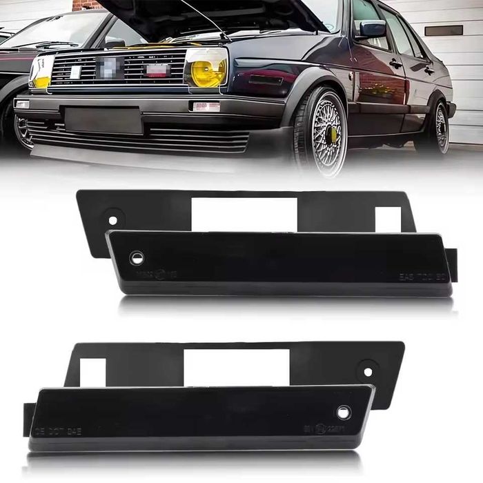Sidemarker America USA VW Golf 2 Jetta MK2 negru NOU