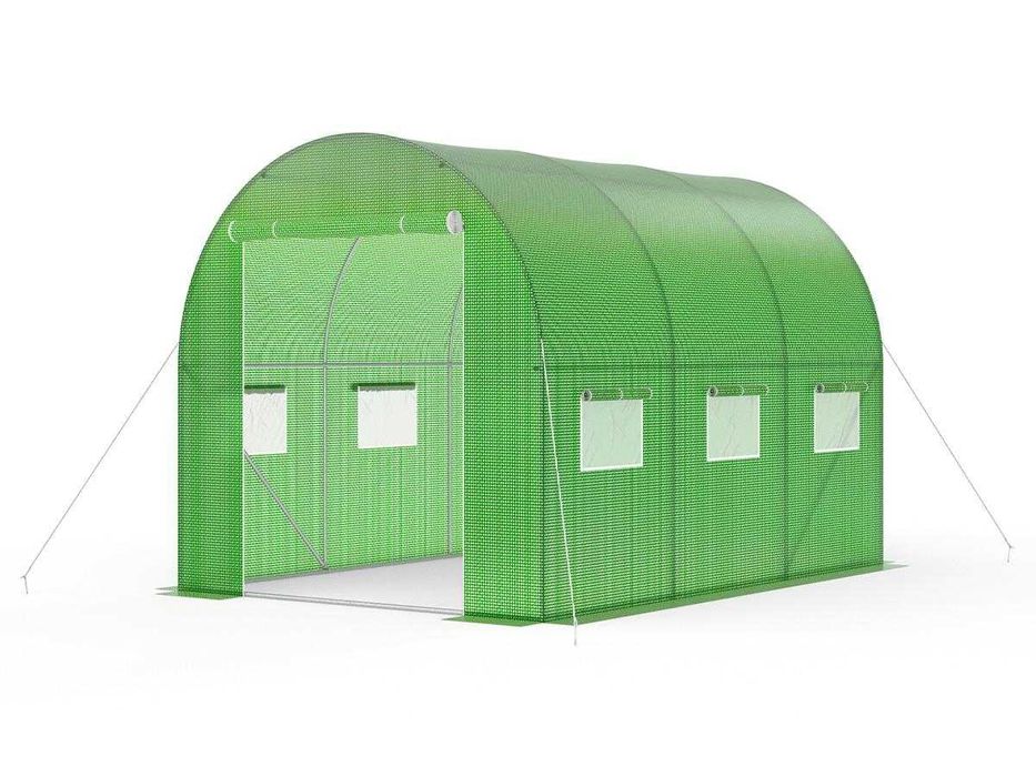 Solar de grădină 3x2x2m, polietilenă 180 g/m2 UV+, țeavă 26 * 0.8 mm