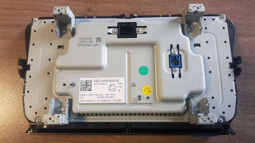 5E0919605N Монитор навигация Skoda