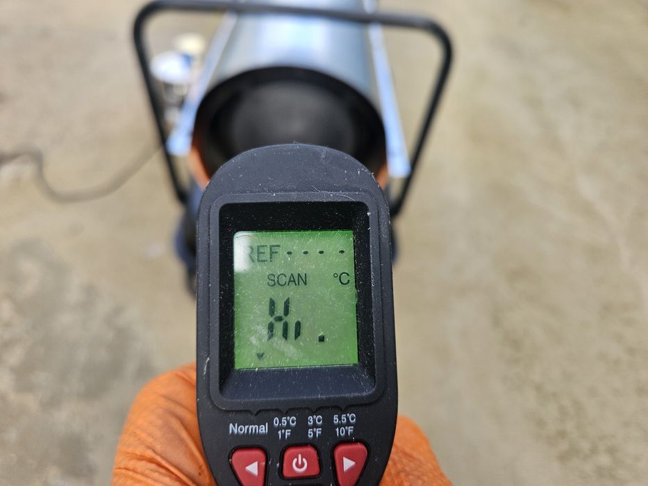 Tun de caldura arzator incălzitor pe motorina