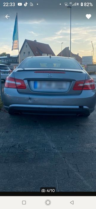 Mercedes Benz E350 Coupe AMG   феис Нов внос Германия