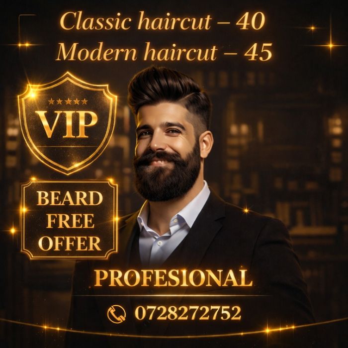 Hairdresser/Barber at home in Galați