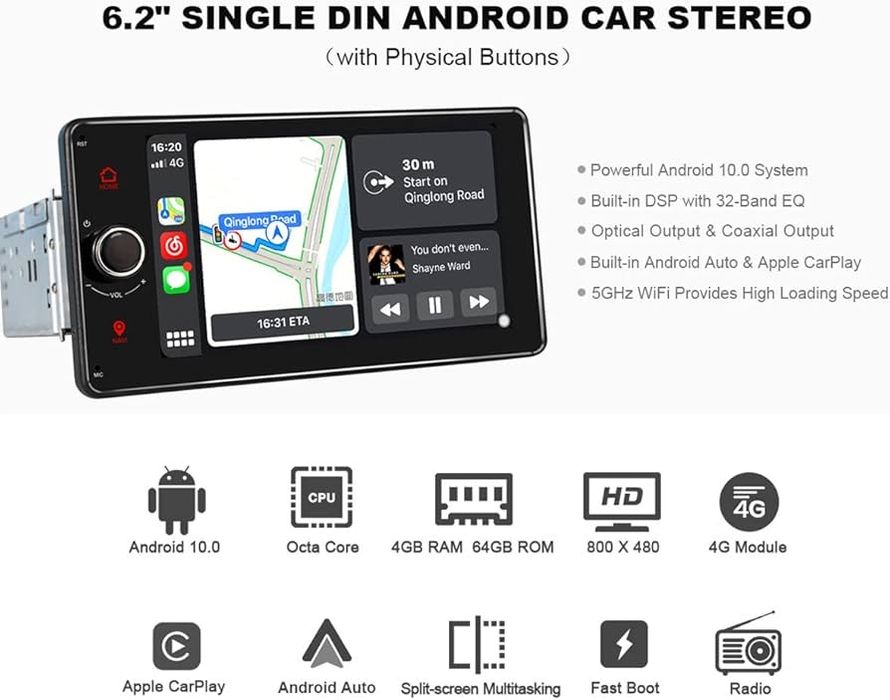 Андроид монитор Joying