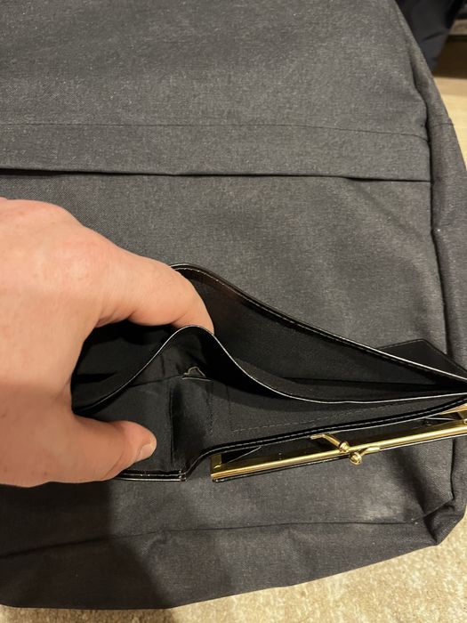 Portofel piele multi-compartimentat