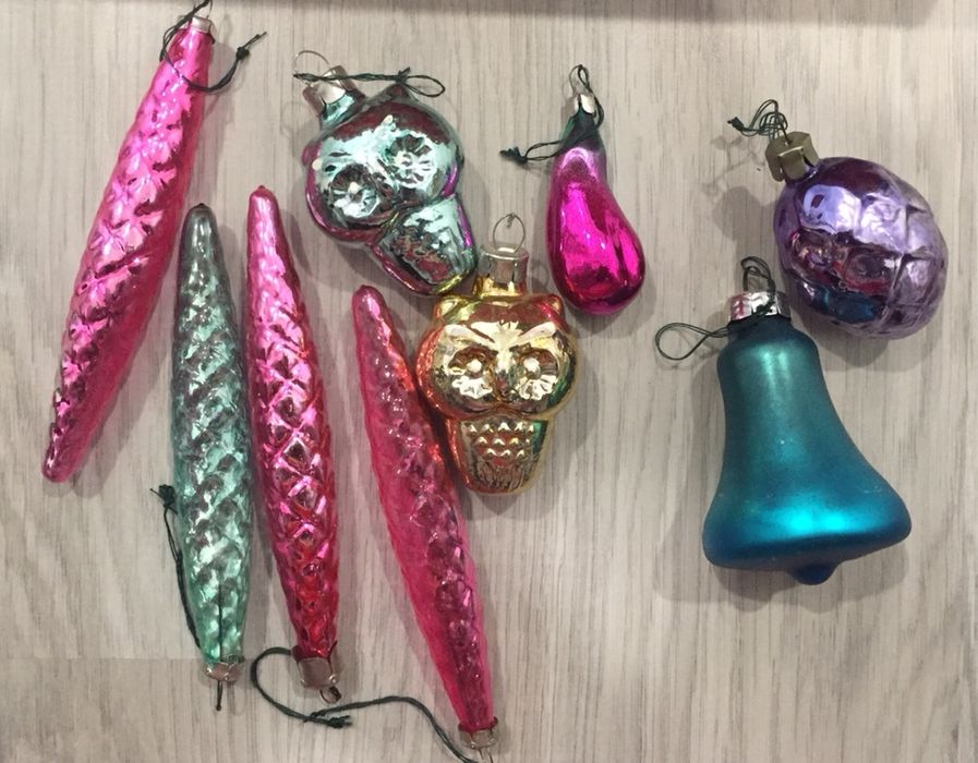 Новогодние игрушки СССР