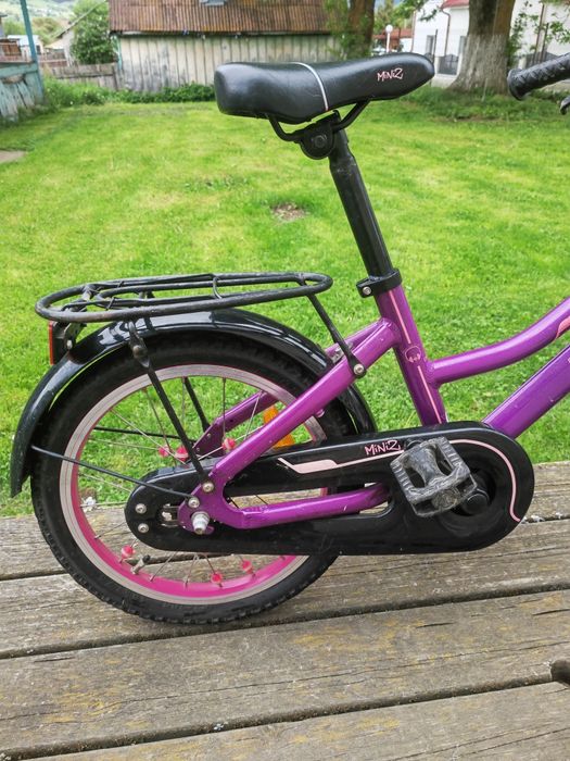 Bicicletă copii Everton MiniZ (Roz/Violet) – Stare foarte bună