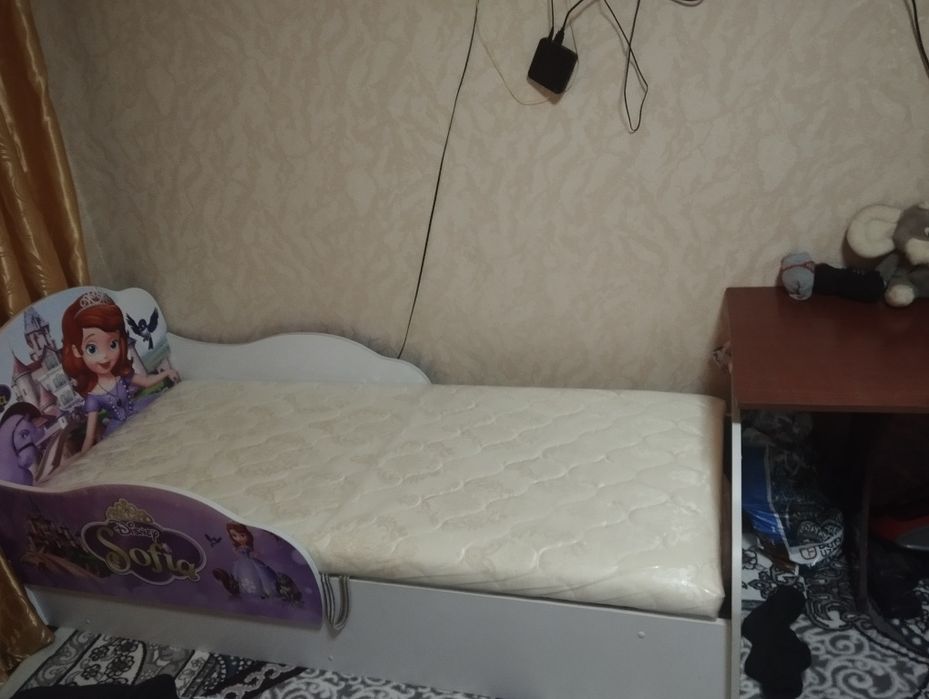 Детская кроватка почти новая матрас вы салофане