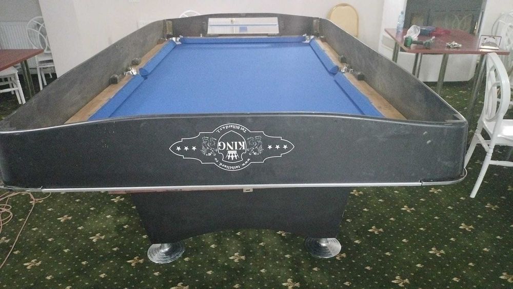 RELOCARE MESE DE BILIARD cu schimb postav si echilibrari mese biliard