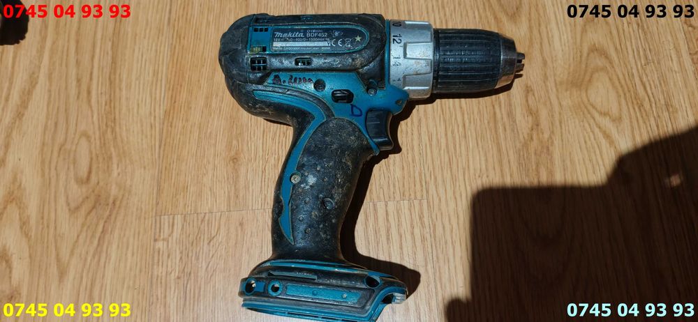 filetanta bormasina filetante bormasini MAKITA defecte DDF482 BDF452 18v cu sina se aprinde decat ledul pret pe bucata