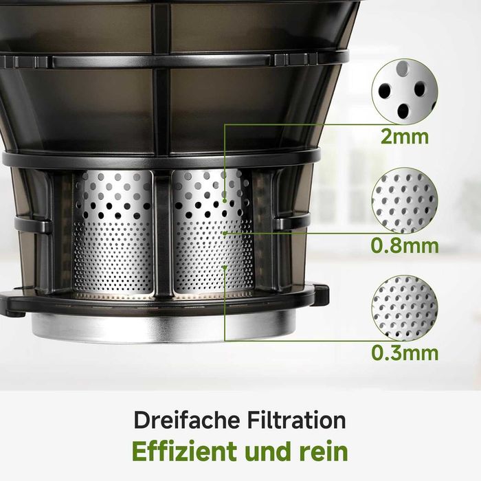 Сокоизтисквачка AMZCHEF 250 W Automatic,Гаранция