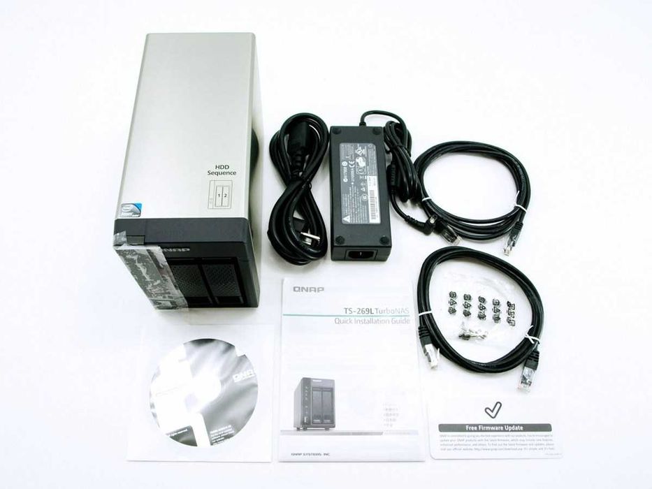 QNAP TurboNAS TS-269L 2-Bay Домашен Офис Сървър USB3 2.5"/3.5" 3TB 6TB