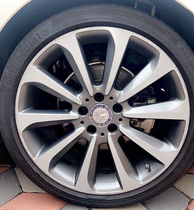 Jante Mercedes R19 Originale în două lățimi cu anvelope
