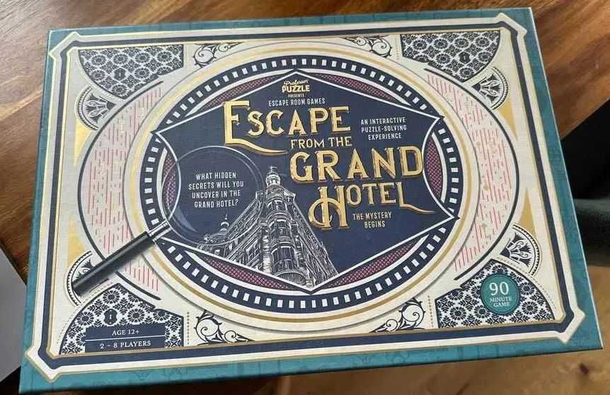 Joc de societate - Escape from the Grand Hotel - puzzle