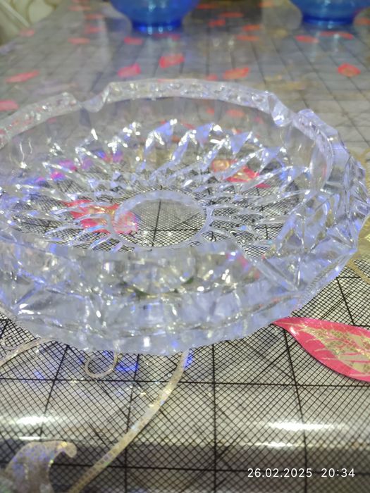 Пепельница хрусталь СССР