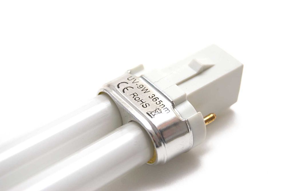 Kit set 4 neoane uv 9w tub lampa pt gel uv cizme