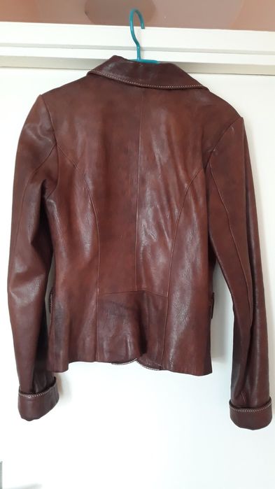 Кожено яке от естествена кожа М размер