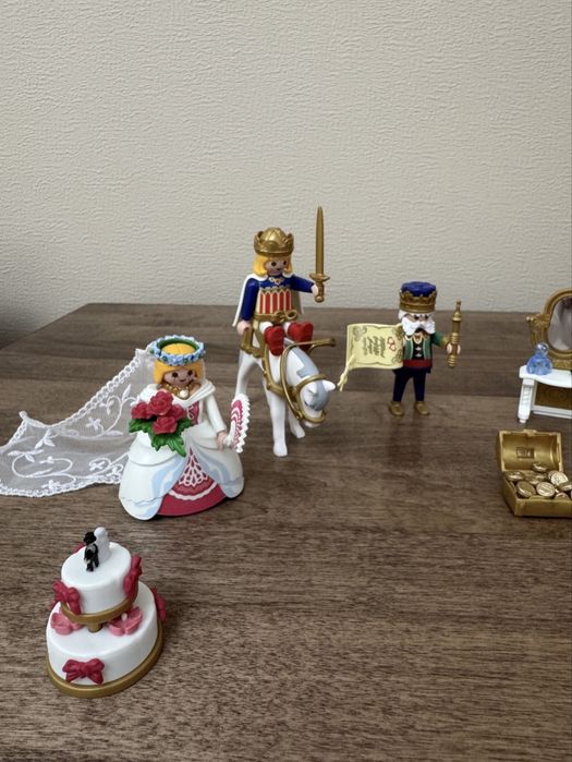 Playmobil 2вида качественный конструктор, игрушка Европа