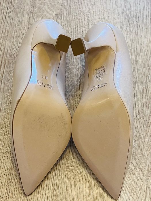 Pantofi stiletto bej - lalilina masura 36
