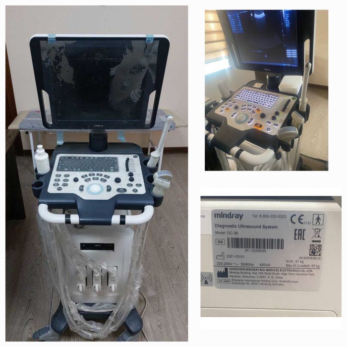 Продается УЗИ-аппарат Mindray DC-30 Full HD УЗД, Uzi apparat sotiladi
