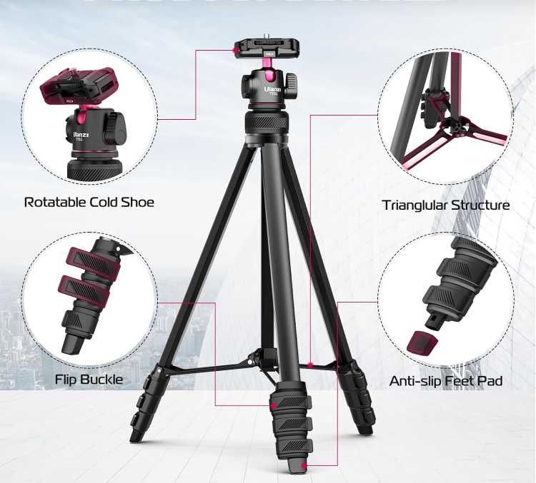 Висококачествен статив / трипод Ulanzi TT51  с панорамна глава