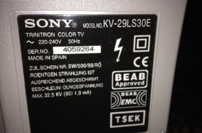 Телевизор Сони