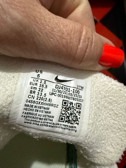 Nike Air Max Scorpion Flyknit - Noi, Originali - Mărimea 35.5