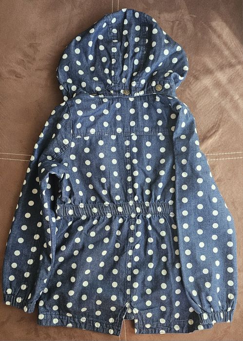 Детско дънково яке / парка за момиче