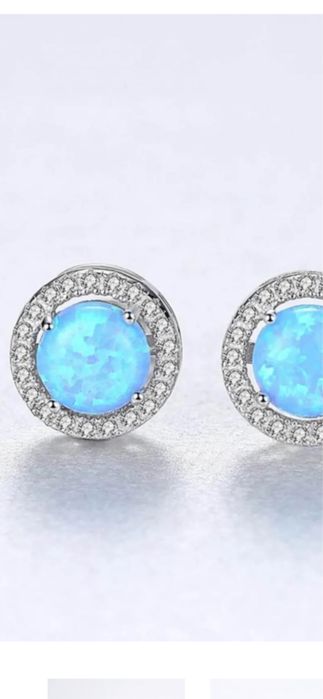 Сребърни обеци 925